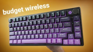 A budget wireless magnetic keyboard Epomaker HE75 Mag Review [upl. by Nino]