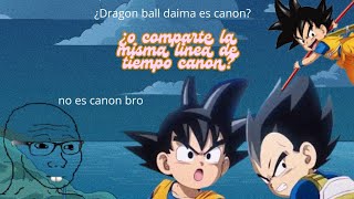 cronología de dragón ball y donde se encuentra dragón ball daima en la linea canonica de Akira tori [upl. by Gerik]