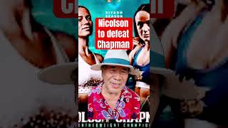 Nicolson to best Chapman boxing nicolson juliusahsam [upl. by Thalia]