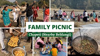 Family Picnic in Chapeti Beldangi  Village Party  Jhapa Nepal [upl. by Drye]