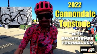 2022 Cannondale Topstone Carbon with SmartSense Technology [upl. by Akilak988]