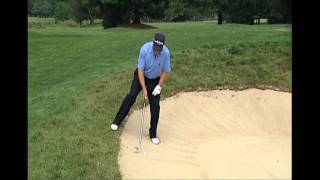 Tom Watson The Downhill Bunker Shot [upl. by Fifi722]