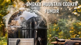 Présentation du fumoir Smokey Mountain Cooker  Les barbecues Weber [upl. by Anpas580]