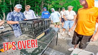 WINNING Bass Fishing Tournament with Summertime MEGA BAG Jon Boat Fishing Tournament [upl. by Jess]