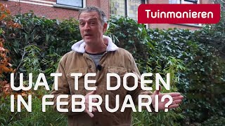 Wat te doen begin februari in de tuin  compilatie  Tuinmanieren [upl. by Atig]