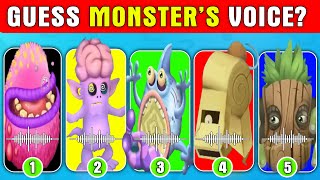 Guess the MONSTERS VOICE  MY SINGING MONSTERS  PUMMEL THEREMIND WHIMSTLOP MAW KNUCKLEHEAD [upl. by Esinek]