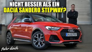 35000€ für einen 10L 3Zylinder AUDI A1 Citycarver 30 TFSI  Review amp Fahrbericht  Fahr doch [upl. by Annette]