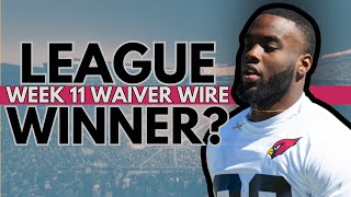 WIN Your Fantasy League with These Week 11 Waiver Wire Adds [upl. by Tressia]