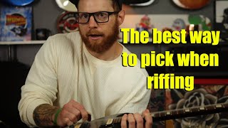 This is the best method for pick holding and attack when it comes to metal riffing [upl. by Wright]