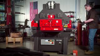 Edwards 120Ton Ironworker with PowerLink System [upl. by Sahcnip]