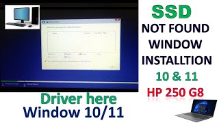 ssd not showing up while windows 10 installation  ssd not showing up windows 11 install [upl. by Aenil918]