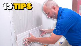 How to Install Bathroom Wall Tile  DIY For Beginners [upl. by Corel]