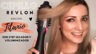 Cepillo Revlon Edición Titanium  One Step Secador y Voluminizador [upl. by Oizirbaf134]