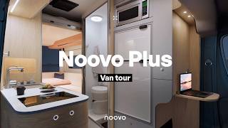 VAN TOUR  America’s First 7ft Interior Class B Camper Van The Noovo Plus [upl. by Hada765]