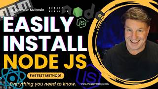 How to Install Node JS on Windows 1011 React ExpressJS Angular npm npx nodejs reactjs git [upl. by Daitzman]