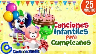 Canciones de cumpleaños  Feliz cumpleaños  Vídeos de cumpleaños  Felicitaciones de cumpleaños [upl. by Aihpledalihp706]