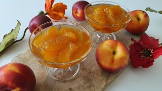 Nectarine Jam Recipe  مربای خوش عطر و طعم شلیل [upl. by Arria]