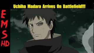 Uchiha Madara Arrives On Battlefield HD [upl. by Quintin]