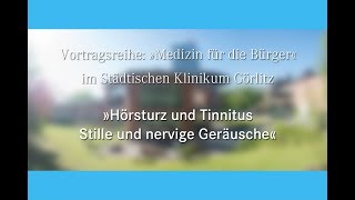 Hörsturz und Tinnitus  Stille und nervige Geräusche [upl. by Fachini546]