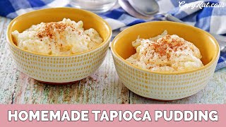 How to make Tapioca Pudding [upl. by Eadahc237]