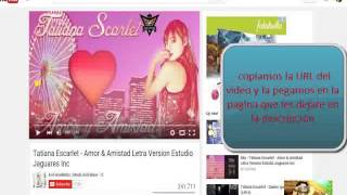 Como convertir un video de youtube a mp3 [upl. by Allegna386]