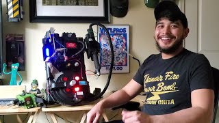 In depth look at my Modified Spirit Halloween Proton Pack and Hasbro Spengler Neutrona Wand [upl. by Venator142]