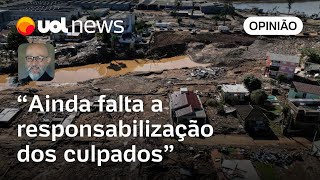 Enchentes no RS É sim hora de apurar quem é responsável pelo desastre gaúcho diz Josias [upl. by Dominica]