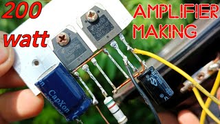 How to make Amplifier  Amplifier Making  Amplifier kisay banaye [upl. by Annoda]