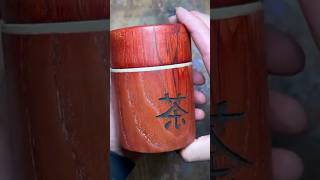 woodturning art woodworking easyproject asmr beautiful beauty tea handmadehomemade wood [upl. by Grunenwald]