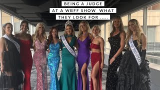 Being a judge at A WBFF Show what judges look for … [upl. by Whiffen]