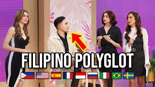 This Filipino Polyglot can speak in 9 Languages [upl. by Adaiha]