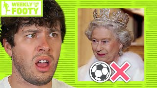 The Queen Cancelled Football ❌ [upl. by Lebanna]