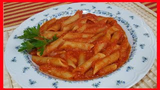 🍝 MACARRONES con Tomate Casero y Queso 🍅 ¡SÚPER FÁCILES de preparar [upl. by Yrocal353]