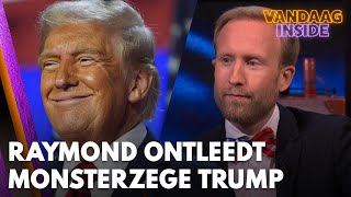 Raymond Mens ontleedt bij Vandaag Inside de monsterzege van Donald Trump  VANDAAG INSIDE [upl. by Rollins297]