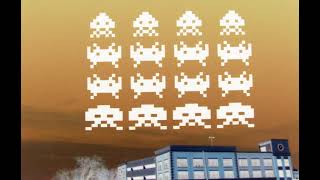 Space Invaders Time Lapse Transparency Animation [upl. by Farlie187]