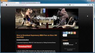 How to Downlaod Supremacy MMA Crack Free  Tutorial [upl. by Spillihp]