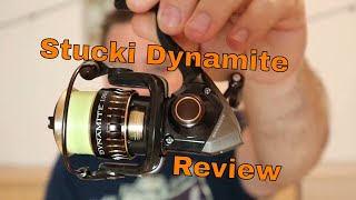 Stucki Dynamite 1000 Spinnrolle Review [upl. by Zinck]