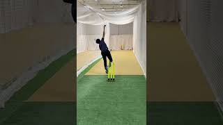 England U19 and Lancashire’s spin wizard Haider Hussain honing his craft in the nets— cricket fyp [upl. by Delogu61]