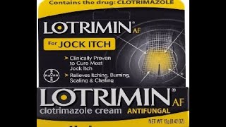 Lotrimin AF Jock Itch Antifungal Cream 042 oz [upl. by Namyh]