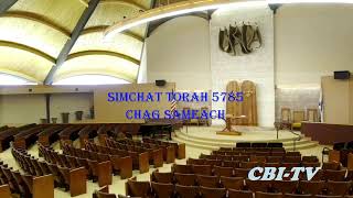 Hybrid HHD Erev Simchat Torah Svcs CBI 102424  23 Tishrei 5785  II [upl. by Kerry]