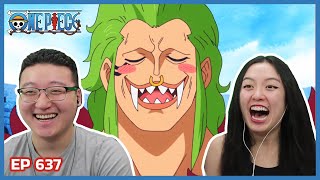 BARTOLOMEOS POWERS  One Piece Episode 637 Couples Reaction amp Discussion [upl. by Erdnassak]