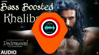 KhalibaliRanveer SinghDeepika Padukone Bass Boosted [upl. by Aleda]