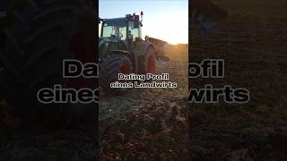 Dating Profil Landwirt😂 landwirtschaft traktor farming fendt lustig farmer [upl. by Adnauqal]