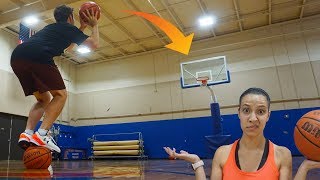 5 BASKETBALL TRICK SHOT WORLD RECORDS [upl. by Ulrica]