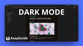 How to Enable Dark Mode on Google Docs Desktop [upl. by Ariaes504]