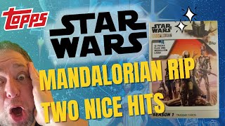 Pulling Two Great Hits From Star Wars Mandalorian Seaon 1 box [upl. by Allenotna]