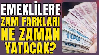 Emekli farkları ne zaman yatacak haber sondakika [upl. by Annaer819]