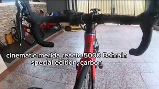 new Cinematic Merida reacto 5000 Bahrain size xs my new bike speedmyenergy [upl. by Gertie799]