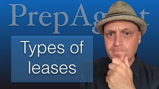 Types of leases  Real Estate Exam [upl. by Markowitz]