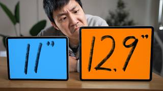 11inch vs 129inch M1 iPad Pro 2021  Unboxing amp Comparison [upl. by Ives]